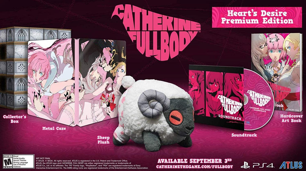 Catherine: Full Body Heart's Desire Premium Edition (Playstation 4) (Online Order Only)