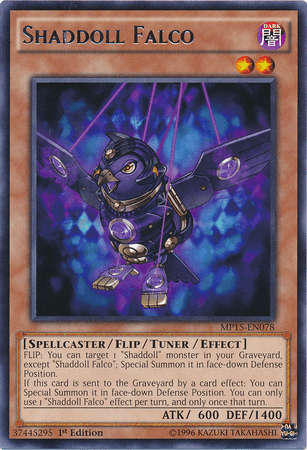 Shaddoll Falco [MP15-EN078] Rare (ONLINE ORDER ONLY)