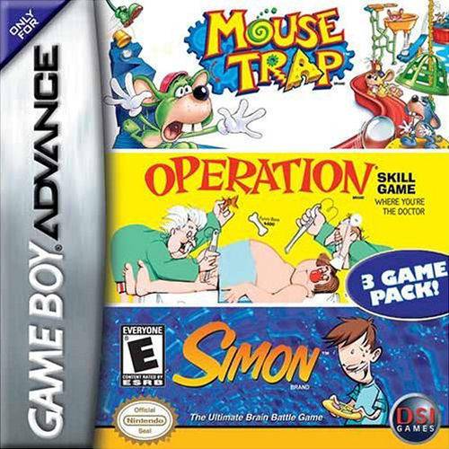 Mouse Trap/Operation/Simon (Gameboy Advance) (ONLINE ORDER ONLY)