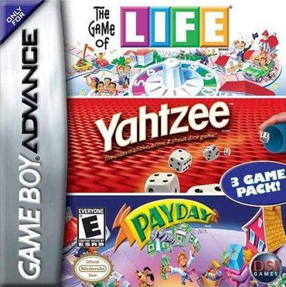 Life/Yahtzee/Payday (Gameboy Advance) (ONLINE ORDER ONLY)