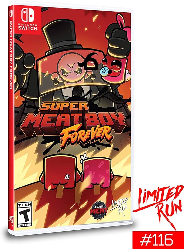 Super Meat Boy Forever (Nintendo Switch) (ONLINE ORDER ONLY)