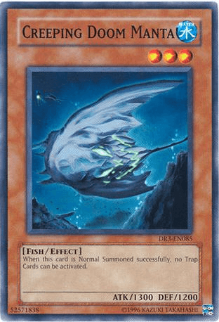 Creeping Doom Manta [DR3-EN085] Common (ONLINE ORDER ONLY)