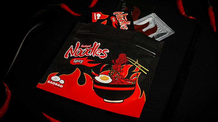 Instant Noodles (Spicy Edition) Playing Cards by BaoBao Restaurant (ONLINE ORDER ONLY)