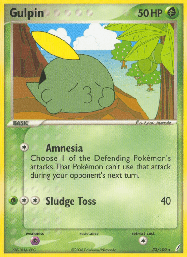 Gulpin (33/100) [EX: Crystal Guardians] (Online Only)