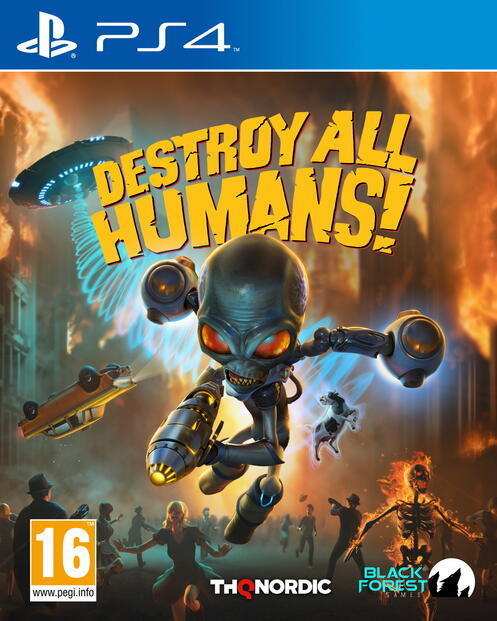 Destroy All Humans! [European Import] (PlayStation 4) (Online Order Only)