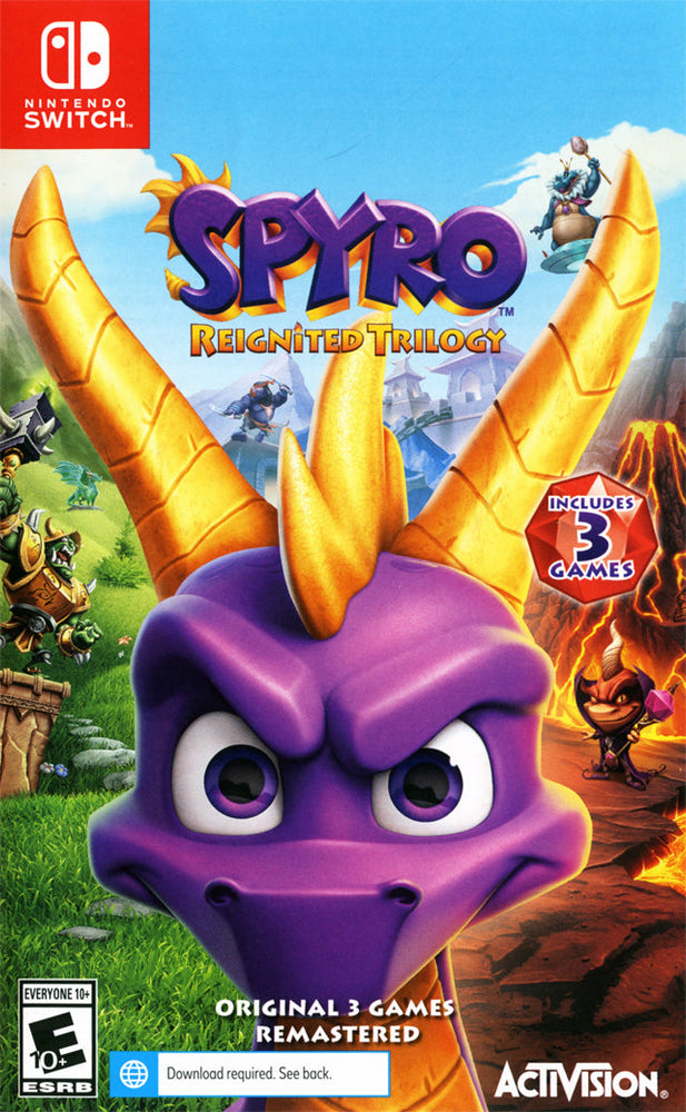 Spyro Reignited Trilogy (Nintendo Switch) (ONLINE ORDER ONLY)