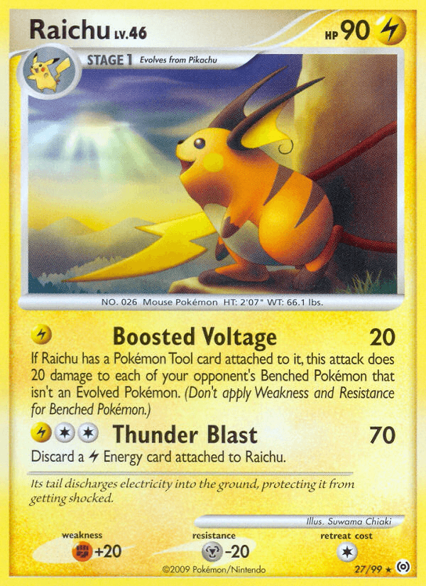 Raichu (27/99) [Platinum: Arceus] (Online Only)