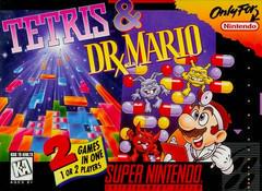 Tetris and Dr. Mario - Super Nintendo (ONLINE ORDER ONLY)