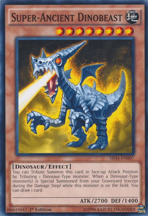 Super-Ancient Dinobeast [SR04-EN007] Common (ONLINE ORDER ONLY)