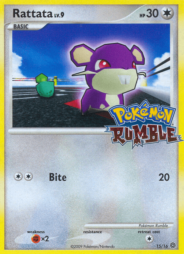 Rattata (15/16) [Pokémon Rumble] (Online Only)