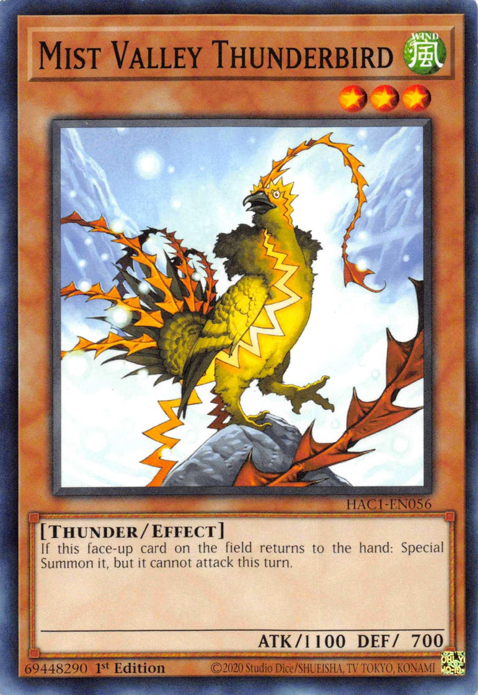Mist Valley Thunderbird [HAC1-EN056] Common (ONLINE ORDER ONLY)
