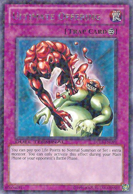 Ultimate Offering [DT03-EN099] Rare (ONLINE ORDER ONLY)