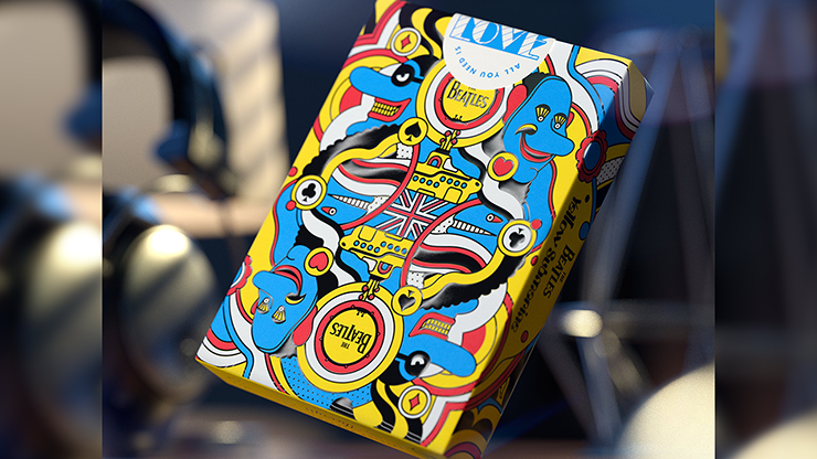 The Beatles (Yellow Submarine) Playing Cards by theory11 (ONLINE ORDER ONLY)