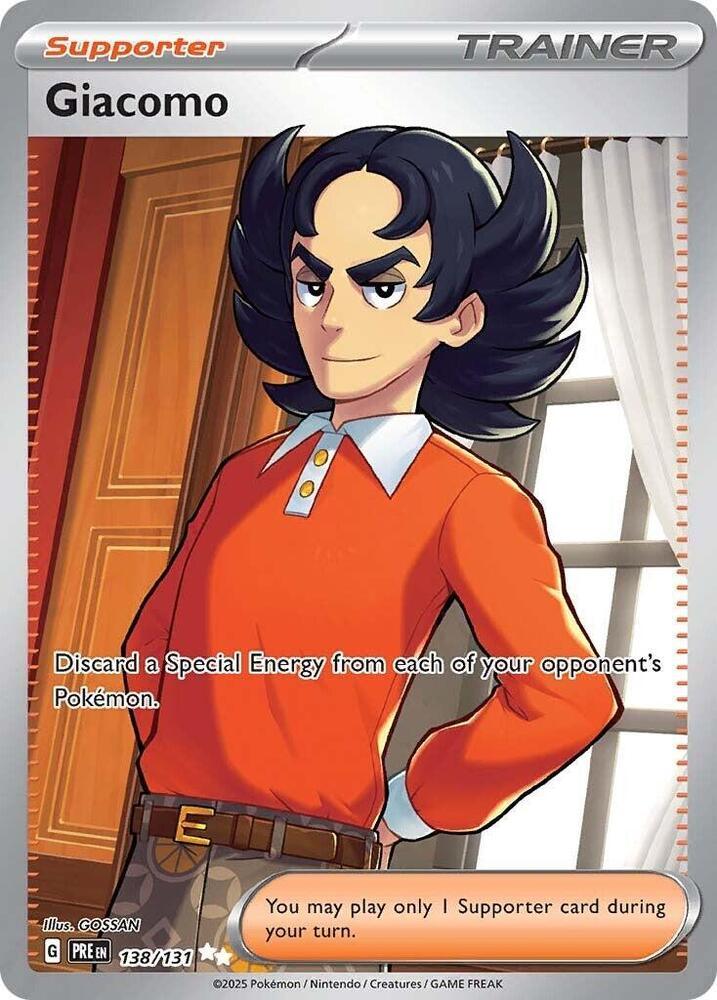 Giacomo (138/131) [Scarlet & Violet: Prismatic Evolutions] (Online Only)