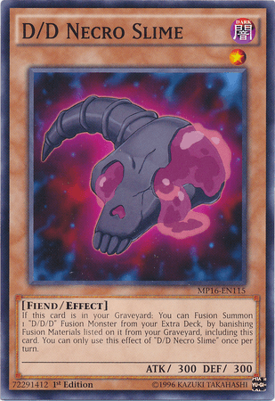 D/D Necro Slime [MP16-EN115] Common (ONLINE ORDER ONLY)