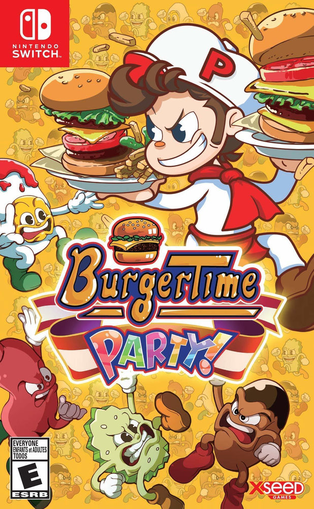 Burger Time: Party! (Nintendo Switch) (ONLINE ORDER ONLY)