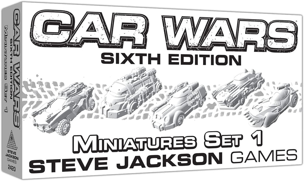 Car Wars: Miniatures Set 1 (ONLINE ORDER ONLY)