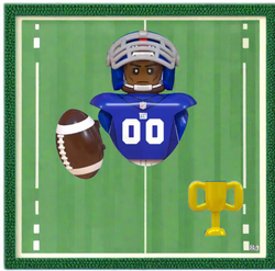 New York Giants Team Minifigure (ONLINE ORDER ONLY)