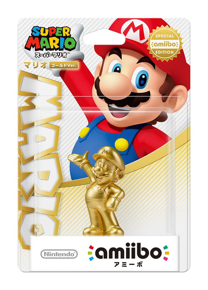 Mario Special Edition Gold Amiibo: Super Mario Bros. Series (Nintendo Switch) (ONLINE ORDER ONLY)