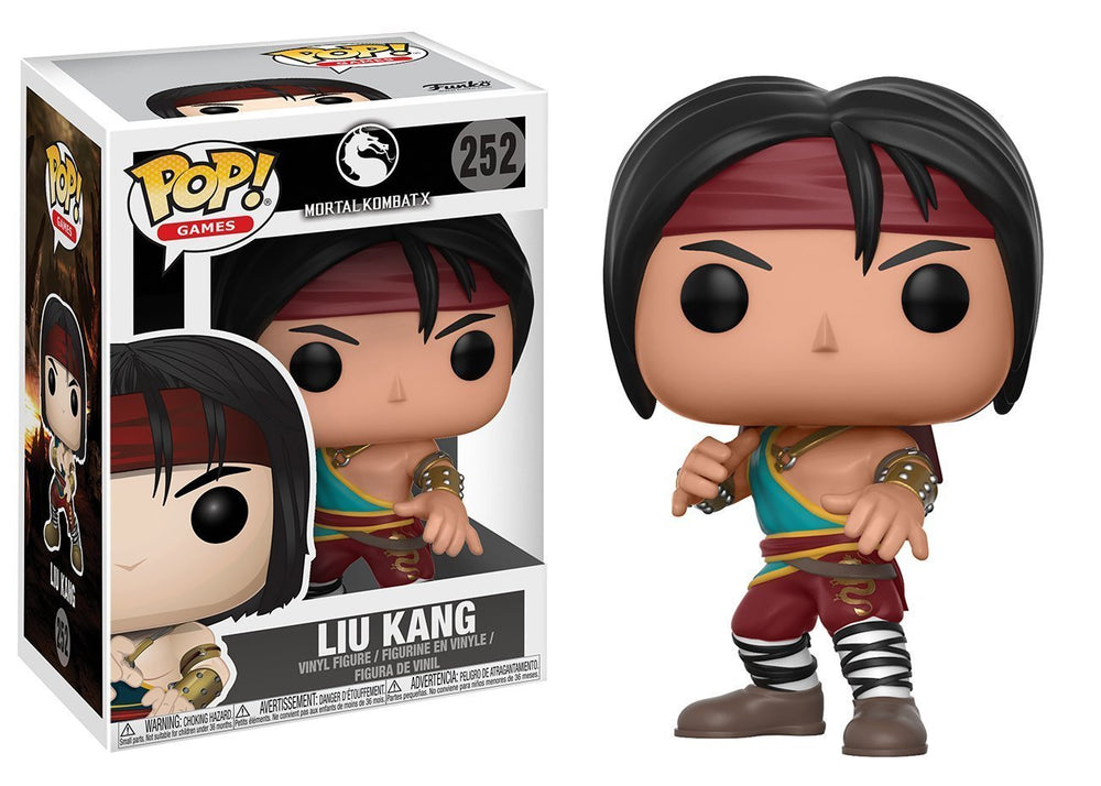 POP! Games 252: Mortal Kombat - Liu-Kang (ONLINE ORDER ONLY)