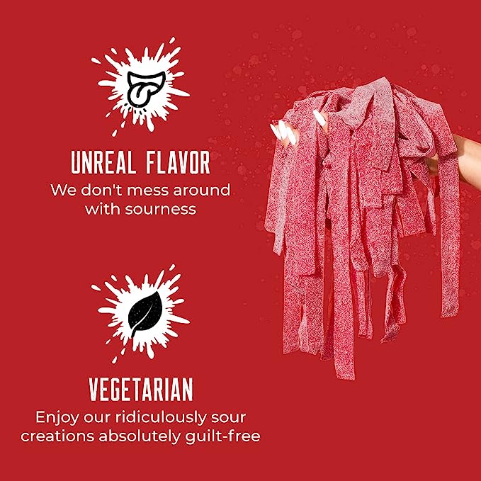 Sour Strips Wild Cherry (104g) (ONLINE ORDER ONLY)