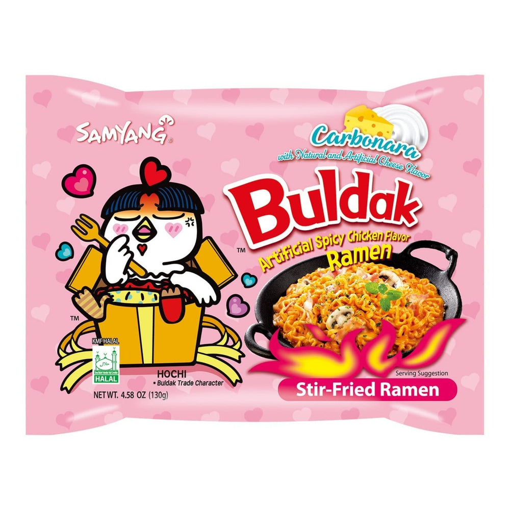 Buldak Spicy Chicken Carbonara Ramen (140g) (ONLINE ORDER ONLY)