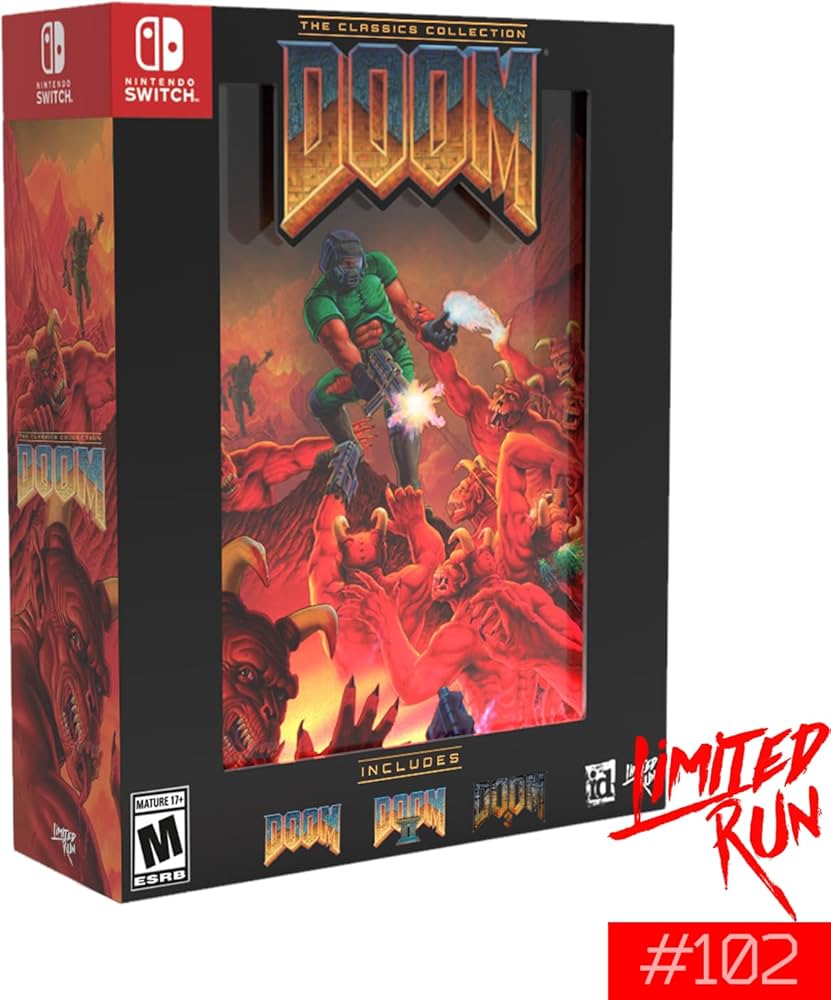Doom: The Classics Collection Collector Edition (Limited Run #102) (Nintendo Switch) (ONLINE ORDER ONLY)