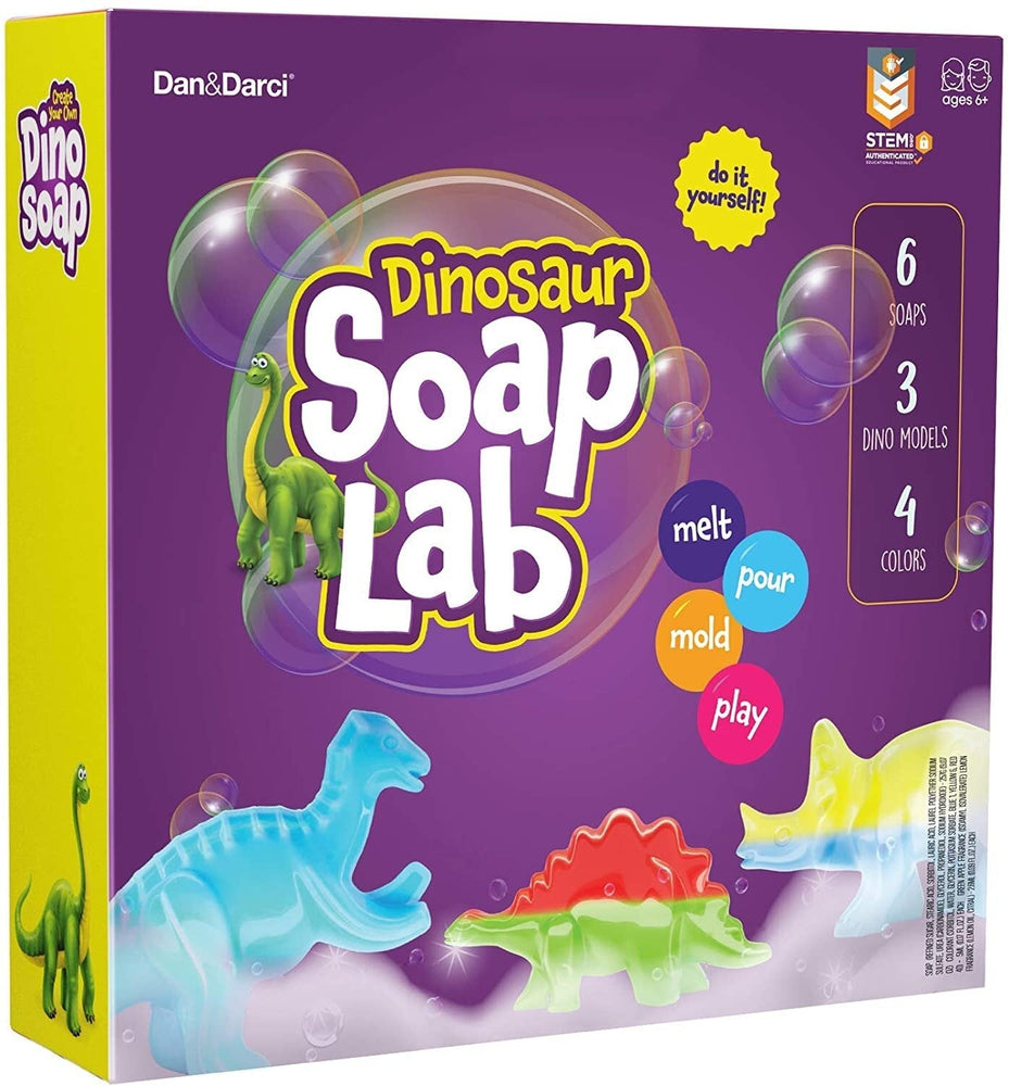 Dino Soap Making Kit for Kids by Surreal Brands (ONLINE ORDER ONLY)