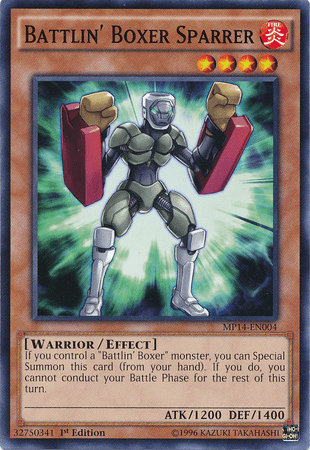Battlin' Boxer Sparrer [MP14-EN004] Common (ONLINE ORDER ONLY)