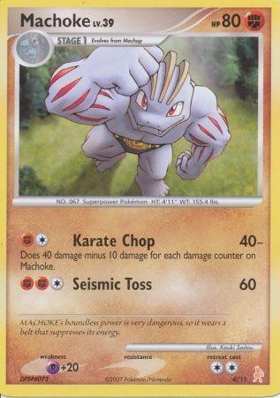 Machoke (4/11) [Diamond & Pearl: Trainer Kit - Lucario] (Online Only)