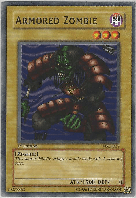 Armored Zombie [MRD-013] Common (ONLINE ORDER ONLY)