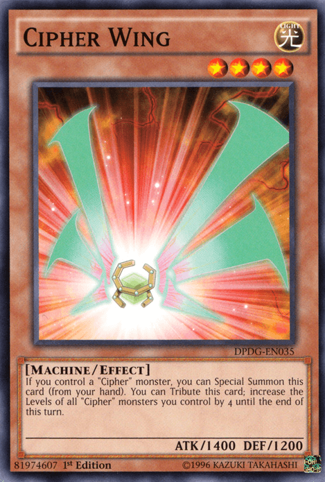 Cipher Wing [DPDG-EN035] Common (ONLINE ORDER ONLY)