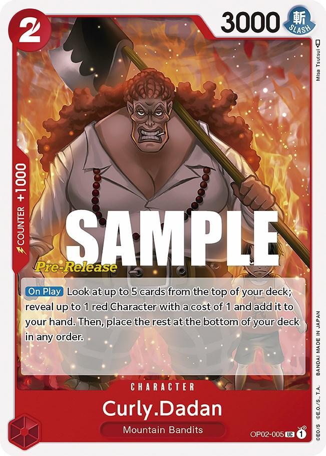 Curly.Dadan [Paramount War Pre-Release Cards] (ONLINE ORDER ONLY)