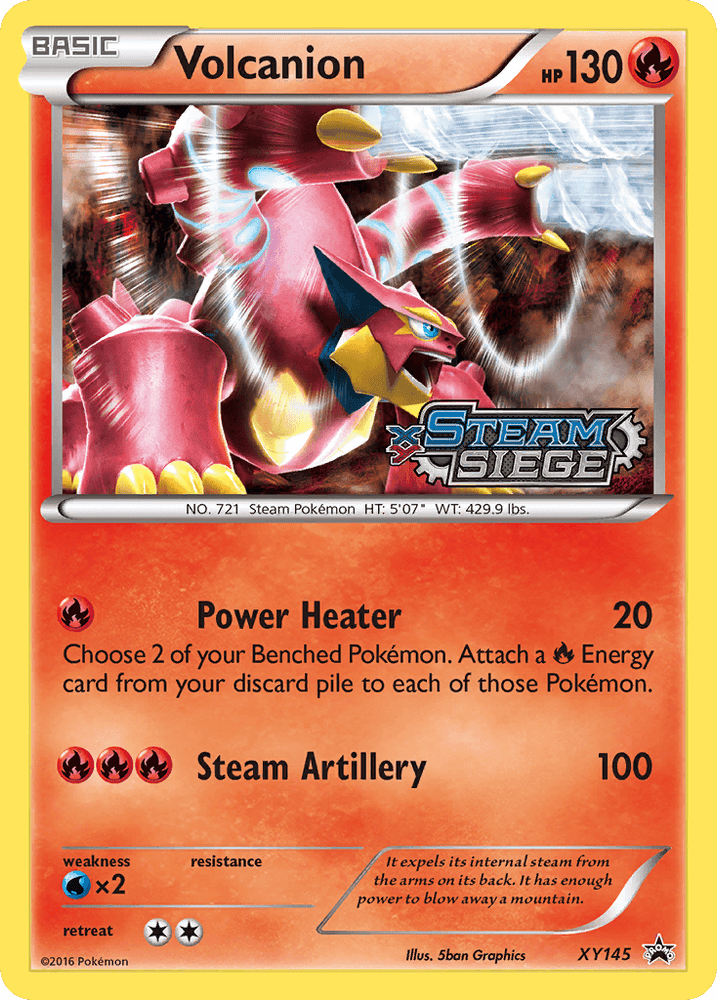 Volcanion (XY145) [XY: Black Star Promos] (Online Only)