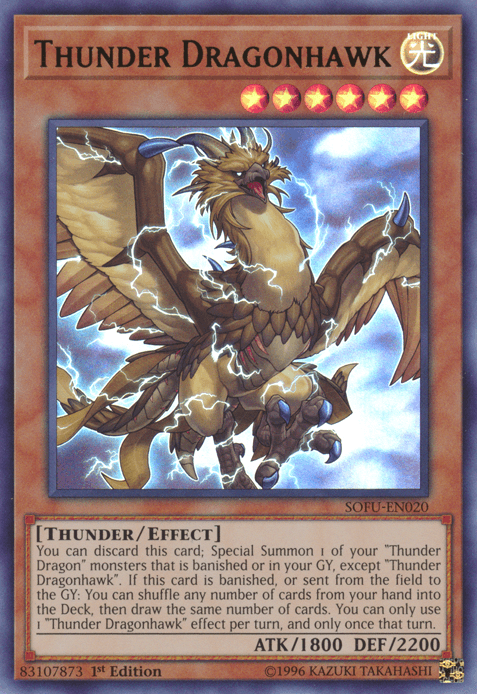Thunder Dragonhawk [SOFU-EN020] Ultra Rare (ONLINE ORDER ONLY)