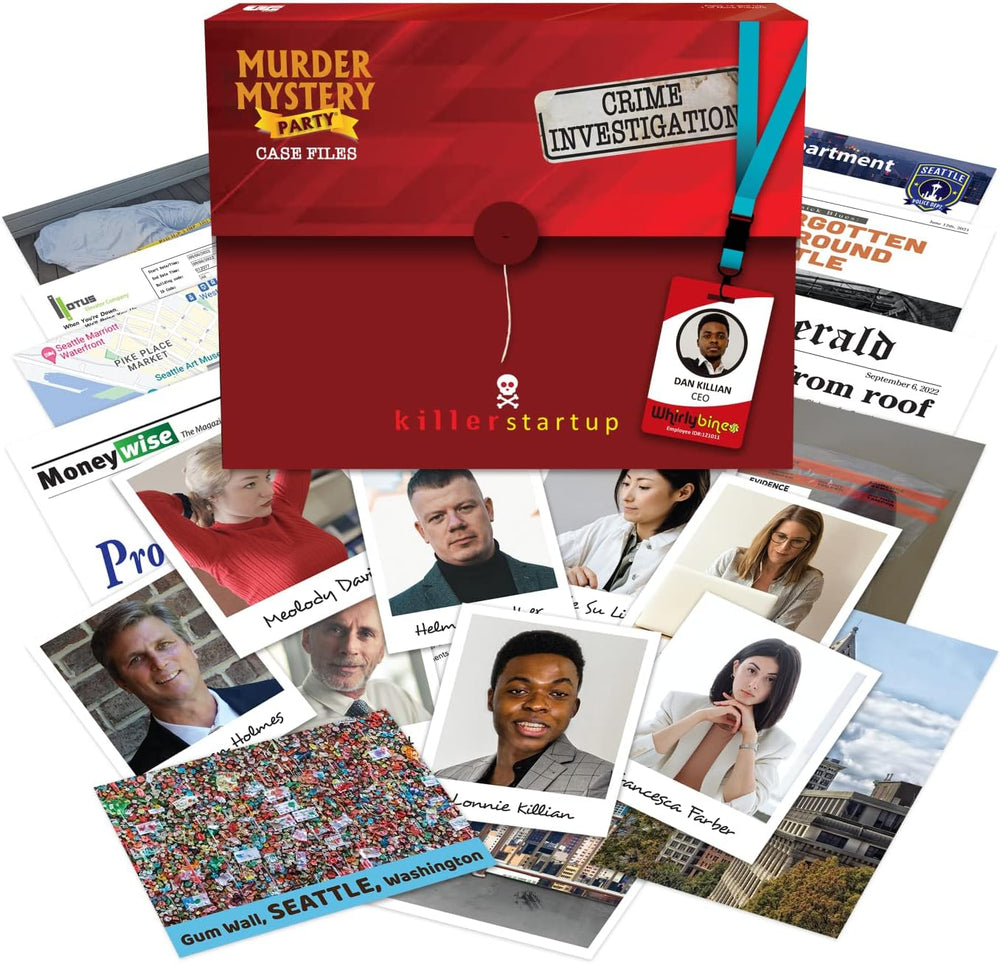 Murder Mystery Party: Case Files - Killer Startup (ONLINE ORDER ONLY)