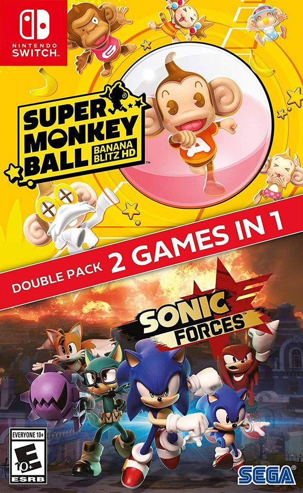 Sonic Forces / Super Monkey Ball: Banana Blitz HD Double Pack (Nintendo Switch) (ONLINE ORDER ONLY)