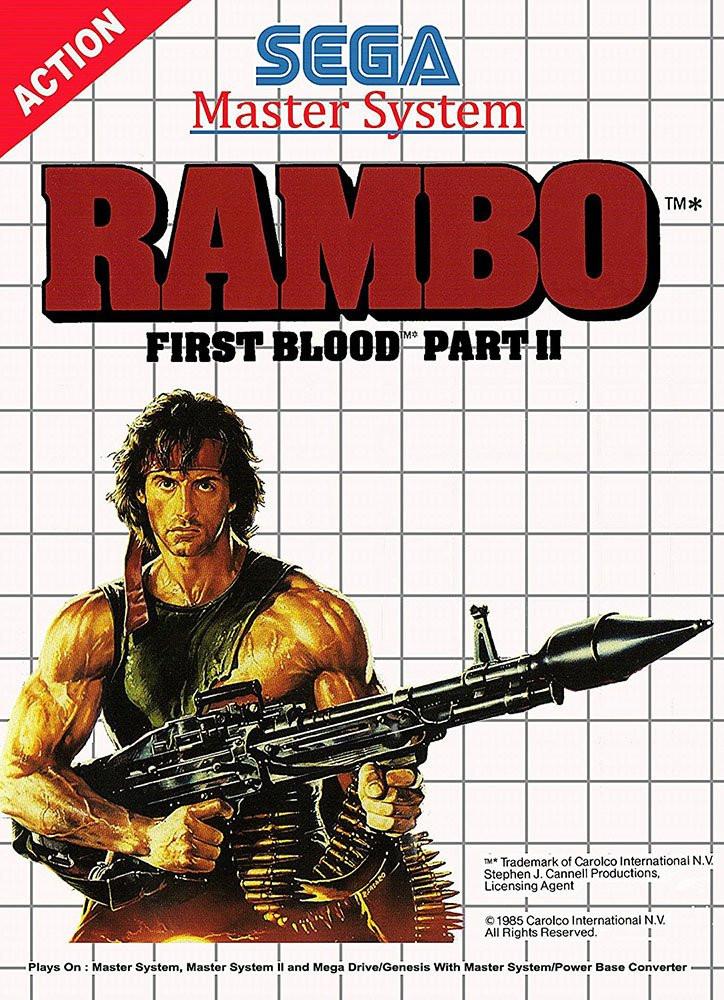 Rambo (Sega Master System) (ONLINE ORDER ONLY)