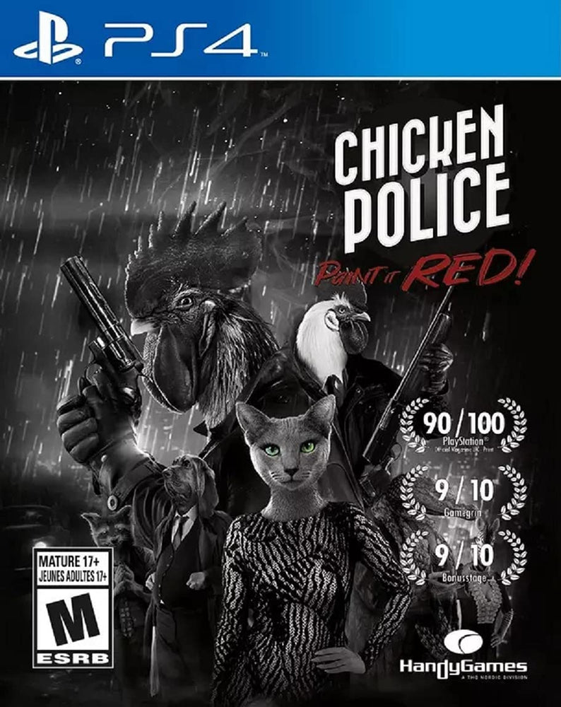 Chicken Police: Paint It Red! (Playstation 4) (Online Order Only)