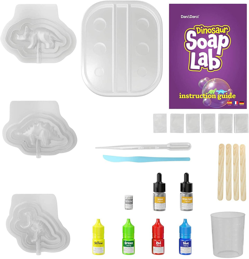 Dino Soap Making Kit for Kids by Surreal Brands (ONLINE ORDER ONLY)