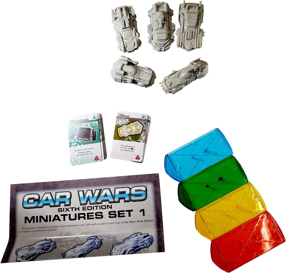 Car Wars: Miniatures Set 1 (ONLINE ORDER ONLY)