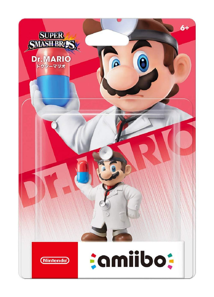 Dr. Mario Amiibo: Super Smash Bros. Series (Nintendo Switch) (ONLINE ORDER ONLY)