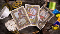 Alice in Wonderland Playing Cards by Kings Wild (ONLINE ORDER ONLY)