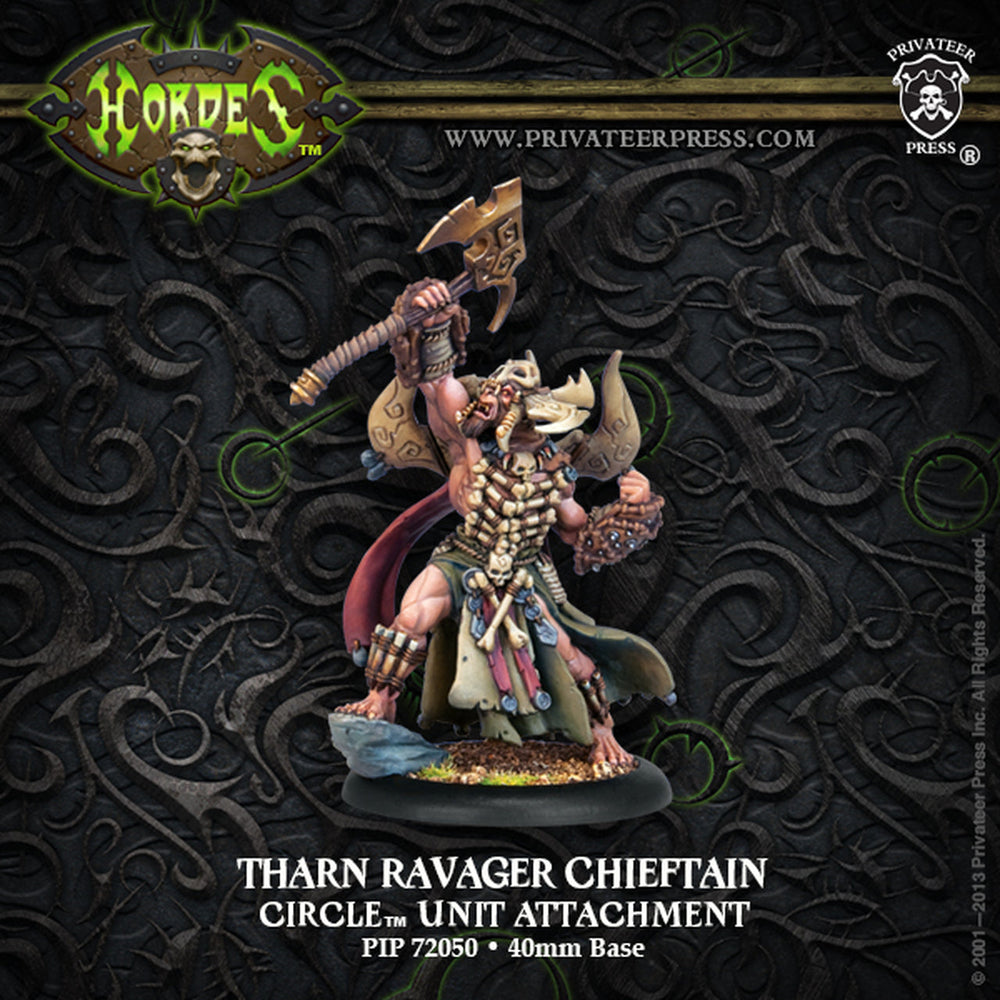 Hordes: Circle Orboros Tharn Ravager Chieftain (ONLINE ORDER ONLY)