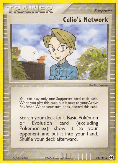 Celio's Network (88/112) [EX: FireRed & LeafGreen] (Online Only)