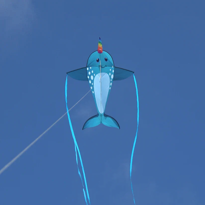 57  Inch Tall Nylon Narwhal Kite (ONLINE ORDER ONLY)