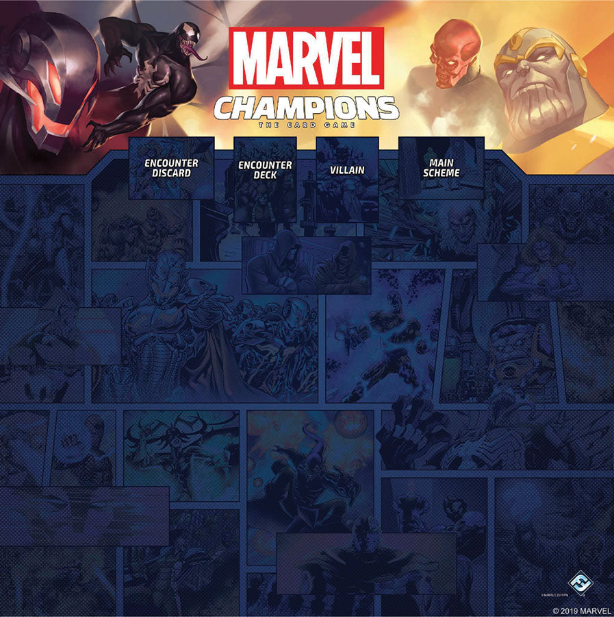 Marvel Champions LCG: 1-4 Player Game Mat (ONLINE ORDER ONLY)