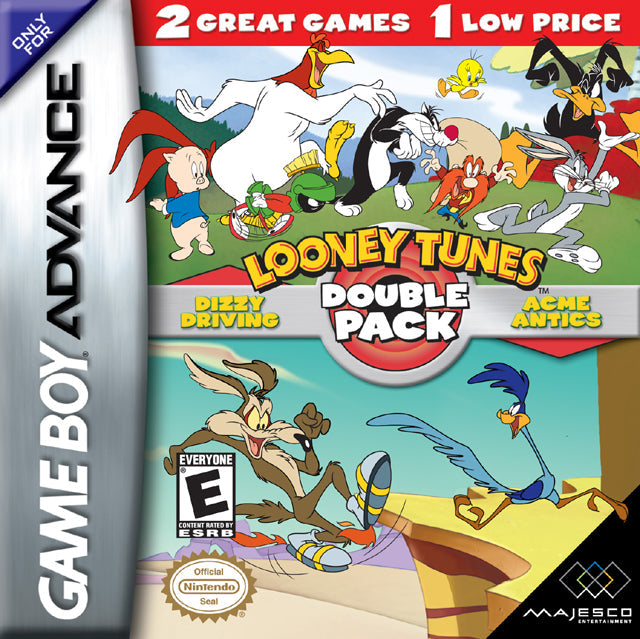 Looney Tunes: Double Pack - Dizzy Driving / Acme Antics (Gameboy Advance) (ONLINE ORDER ONLY)