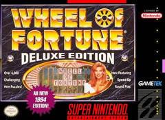 Wheel of Fortune Deluxe Edition - Super Nintendo (ONLINE ORDER ONLY)