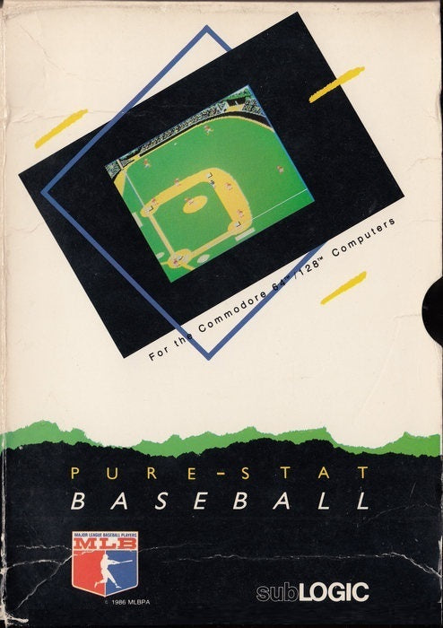 Pure-Stat Baseball (Commodore 64/128) (ONLINE ORDER ONLY)